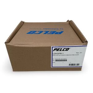 Pelco LDHQPB-1 Spectra HQ Lower Dome Black Pendant Clear Schneider Electric NEW